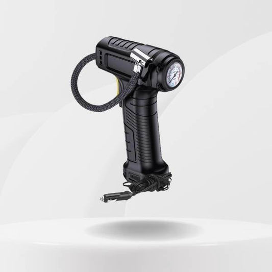 Gonfleur Pneu Voiture 150 PSI – Mini Compresseur Éclairage LED | TurboPump™