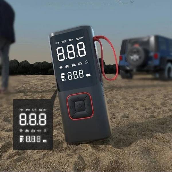 Gonfleur Pneu Voiture Digital 150 PSI – Mini Compresseur Portable | TyreForce™