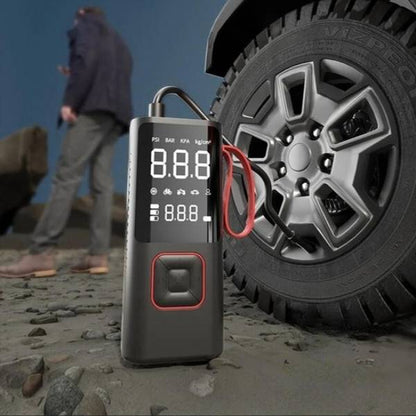 Gonfleur Pneu Voiture Digital 150 PSI – Mini Compresseur Portable | TyreForce™