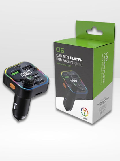 Emetteur FM Bluetooth pour Voiture Compact et Puissant