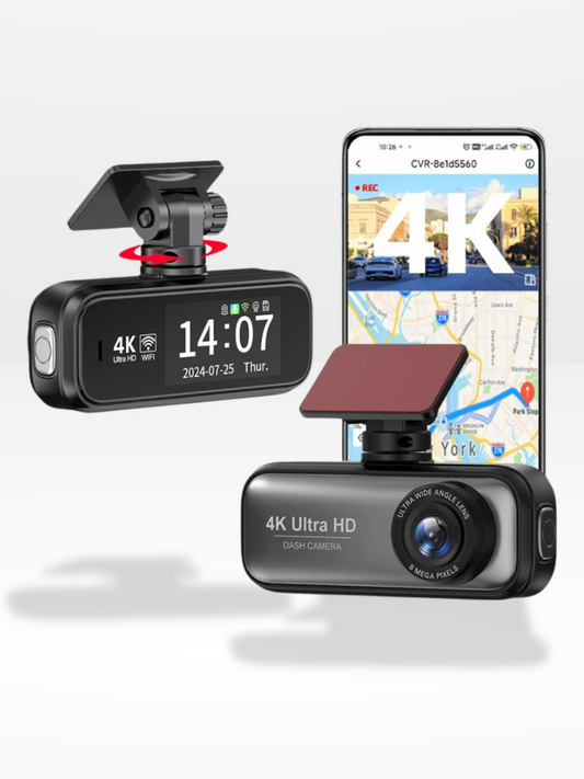 Caméra Embarquée 4K | Sécurité et Connectivité®