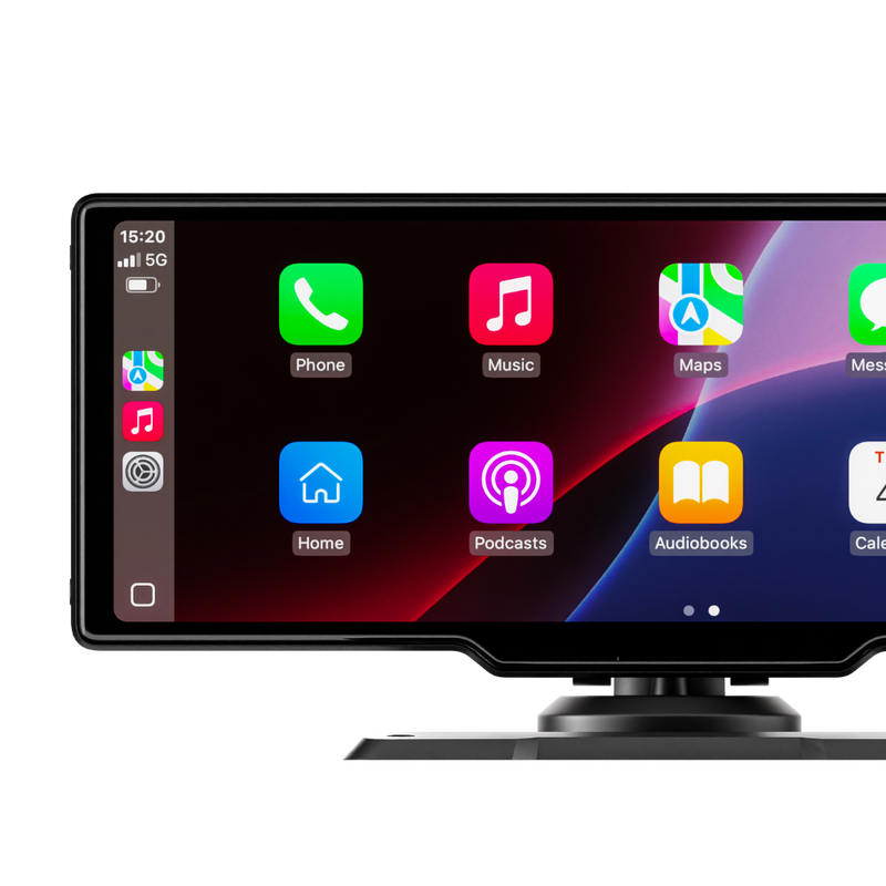 Écran CarPlay sans fil pour voiture – connectez votre iPhone ou Android facilement via Bluetooth – Interface Apple CarPlay & Android Auto sur CarPlay One.