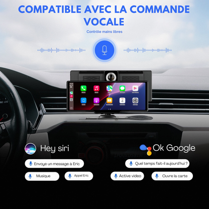 CarPlay One Max™ – Modernisez votre voiture en 3 minutes – sans câbles, sans outils, 100 % sans fil.
