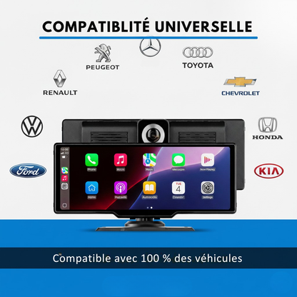 CarPlay One Max™ – Modernisez votre voiture en 3 minutes – sans câbles, sans outils, 100 % sans fil.