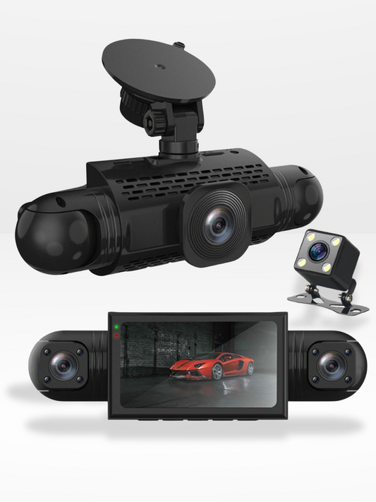 Dashcam Voiture 360°| DashGard Pro CX360 | Surveillance Totale®